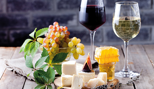 Cheese and Wine