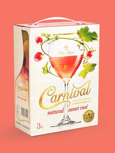 Carnival Natural Sweet Rosé